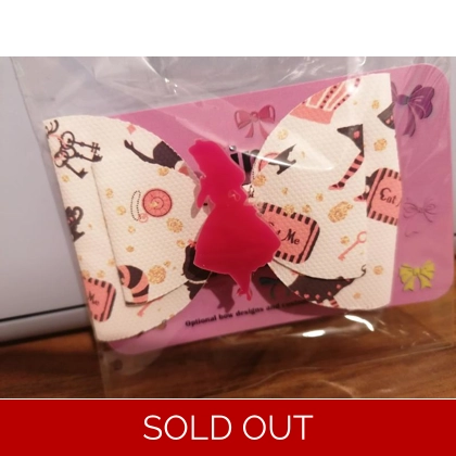 Disney Alice In Wonderland Single Hair Bow